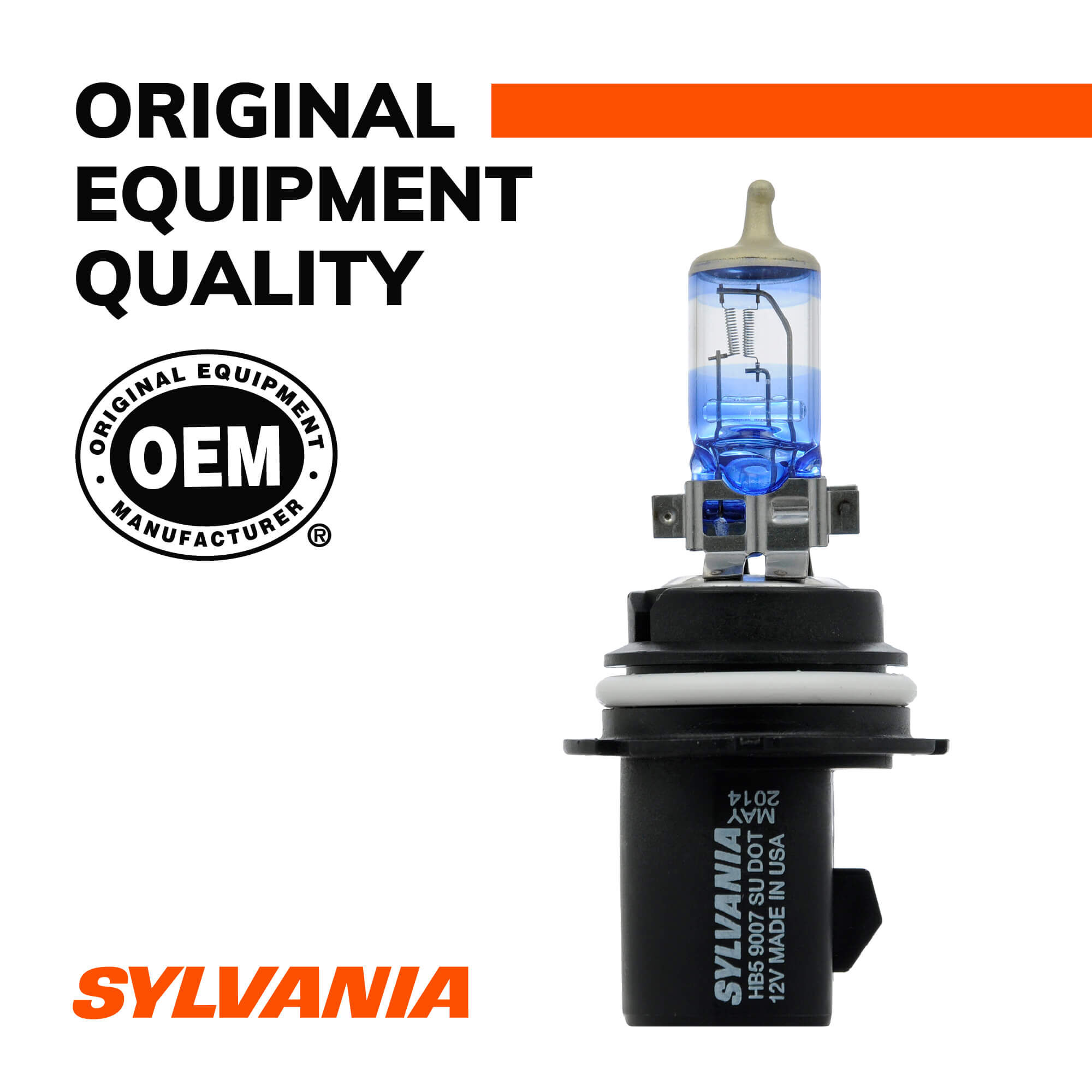 SYLVANIA 9007 SilverStar ULTRA Halogen Headlight Bulb 2 Pack